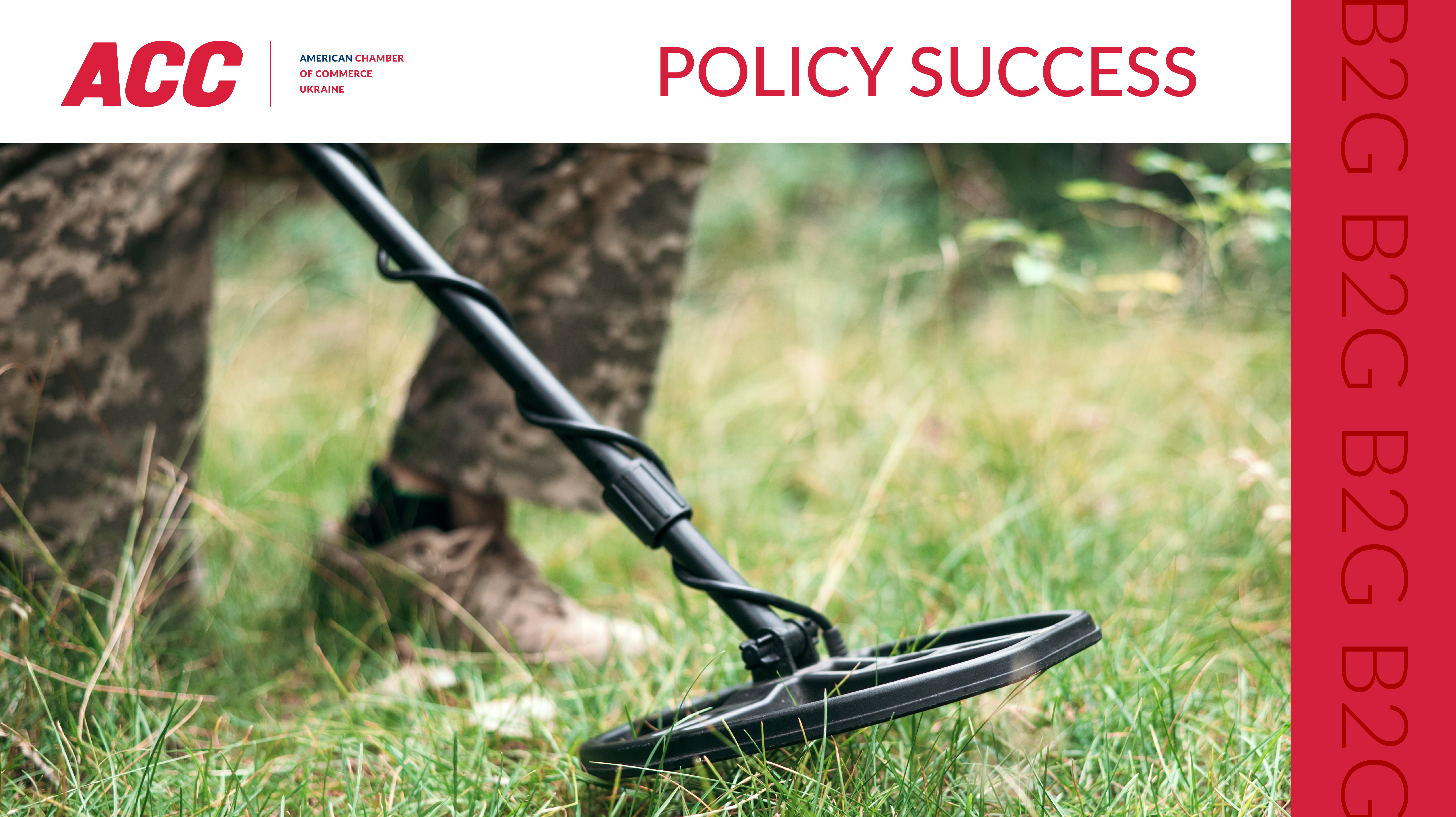 Policy Progress: Business Welcomes Government's Decision to Support Experimental Project on Certification of Mine Action Operators