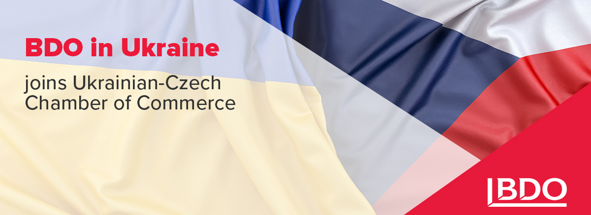 BDO in Ukraine Joins Ukrainian-Czech Chamber of Commerce