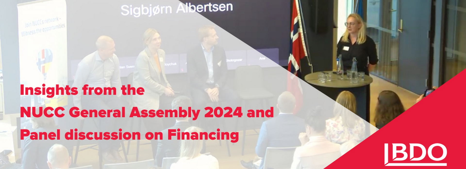 BDO in Ukraine Presents Insights from the NUCC General Assembly 2024 and Panel Discussion on Financing