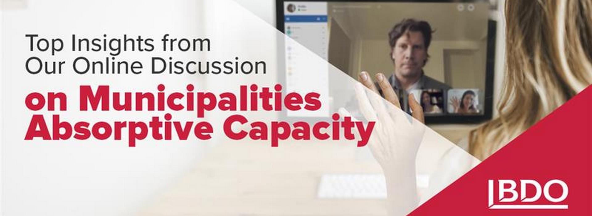 BDO in Ukraine: Top Insights from Our Online Discussion on Municipalities Absorptive Capacity