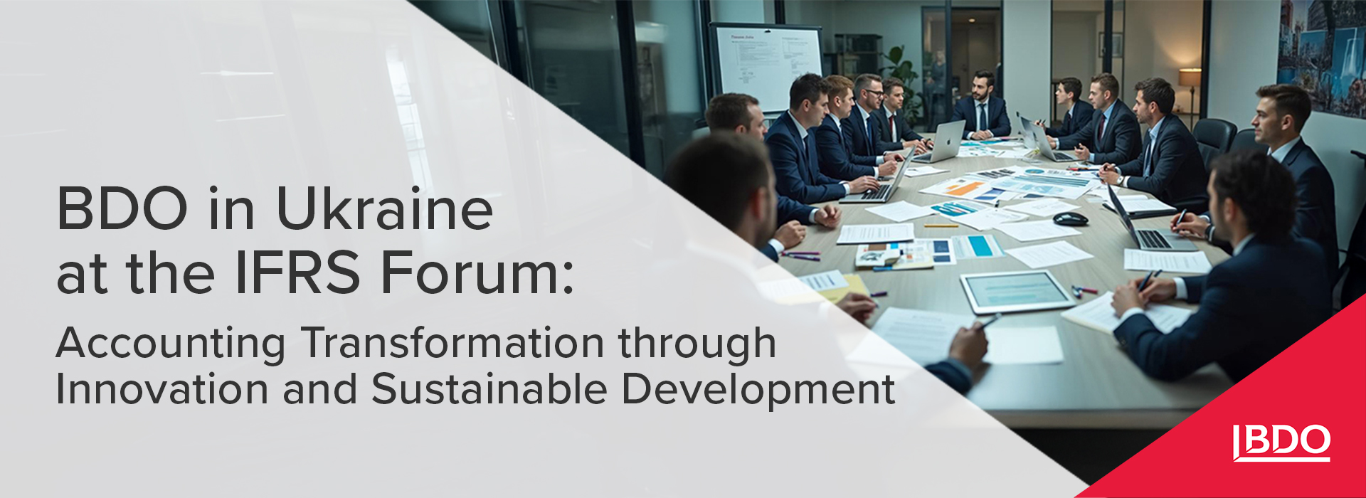 BDO in Ukraine at the IFRS Forum: Accounting Transformation through Innovation and Sustainable Development